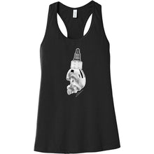 Load image into Gallery viewer, Art Society SKULL INK BOTTLE WOMENS TANK TOP BLACK