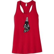 Load image into Gallery viewer, Art Society SKULL INK BOTTLE WOMENS TANK TOP RED