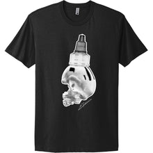 Load image into Gallery viewer, Art Society SKULL INK BOTTLE TEE SHIRT BLACK