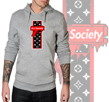 Load image into Gallery viewer, Art Society SUPER DRIP HOODIE GREY