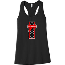 Load image into Gallery viewer, Art Society SUPER DRIP WOMENS TANK TOP BLACK