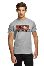 Load image into Gallery viewer, Art Society x Retro Kings MORALES RAIL CAR TEE SHIRT GREY