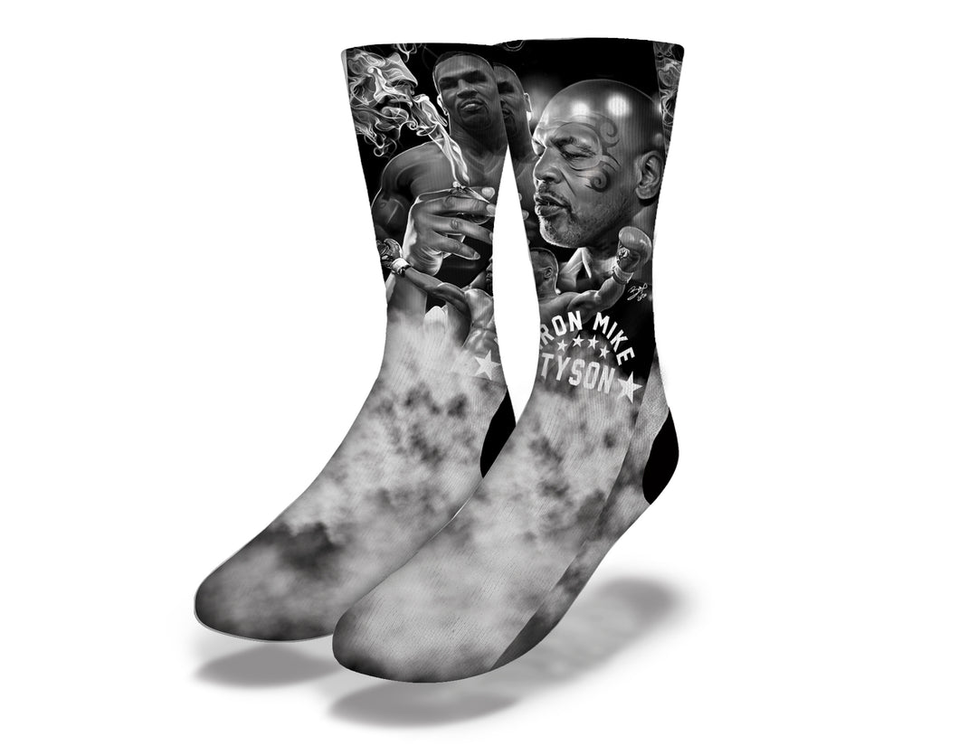 Art Society x Savvy Sox BOXALL TYSON SMOKE Socks